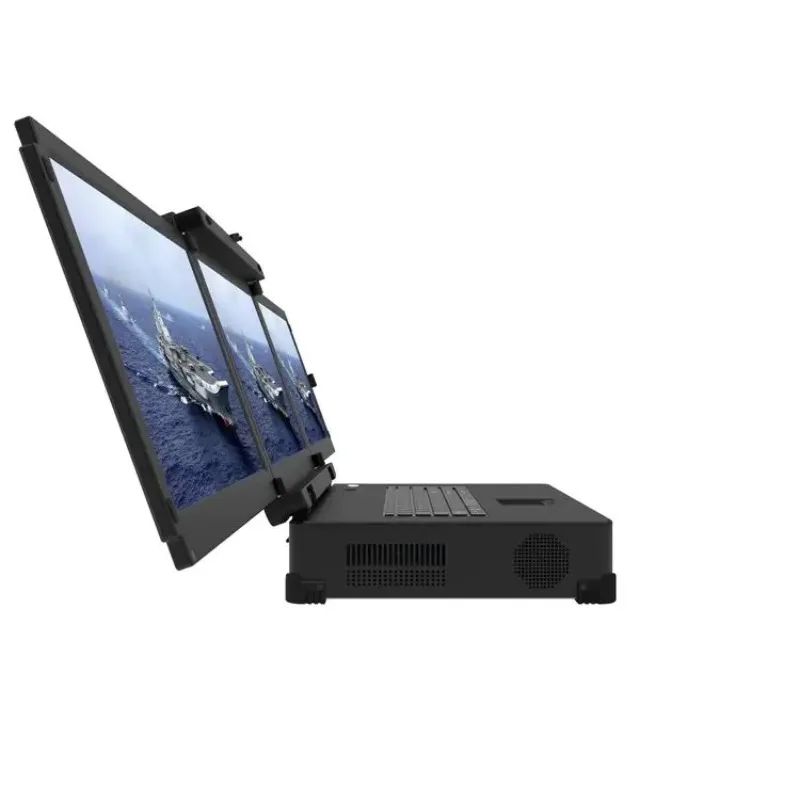 Multifunctional emergency communication command system portable reinforced integrated machine