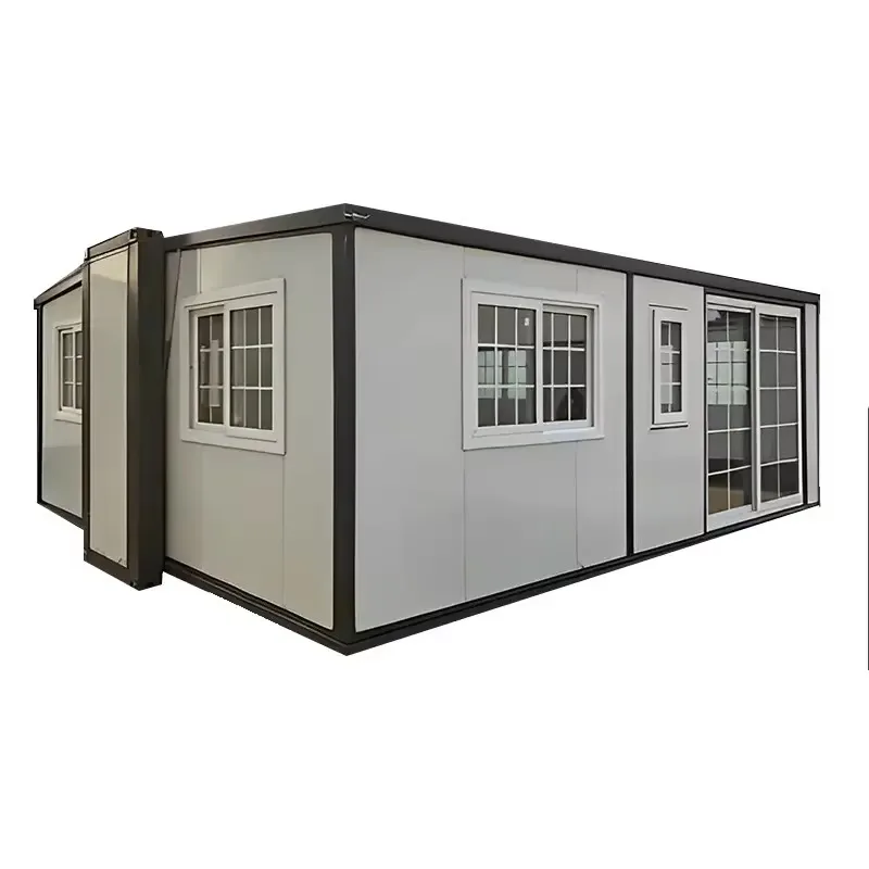 Double Wing Expandable Modular Prefab Container House Easy Transport Quick Assembly Outdoor Scenic Area Residential Building