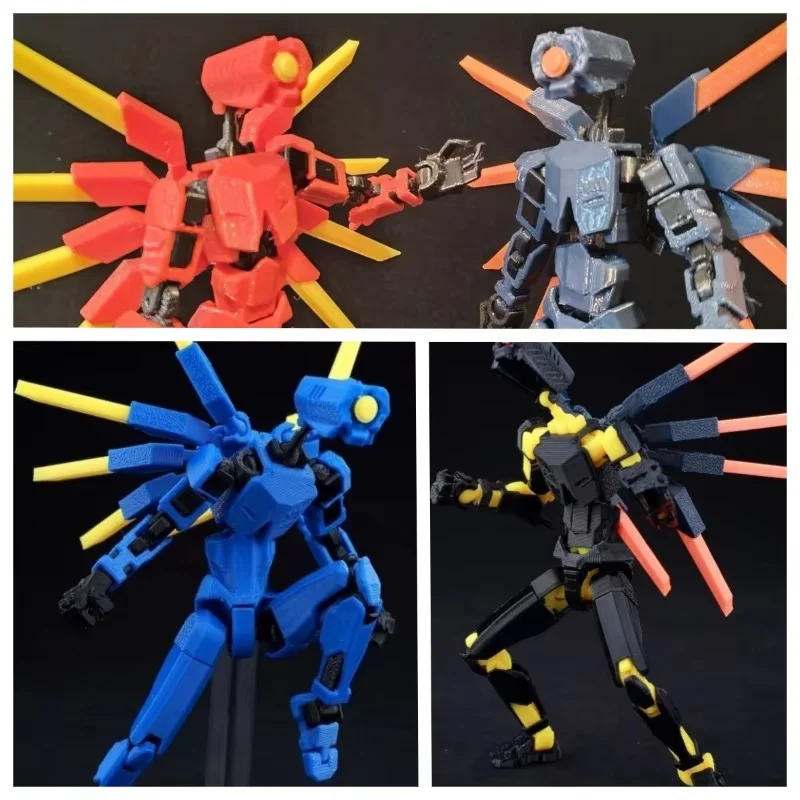 Modèle factice imprimé en 3D, série Ultrakill V1, jouets, figurines d'action, Robot Shapeshift mobile multi-articulé, cadeaux pour enfants