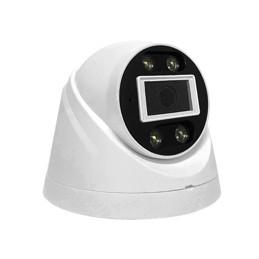 Imagem -04 - Câmera ip Poe Dome para Casa Câmera Dome Interior Auto Led Full Color Onvif ai Face Detecção de Movimento Xmeye Icsee H265 hd 5mp 4mp