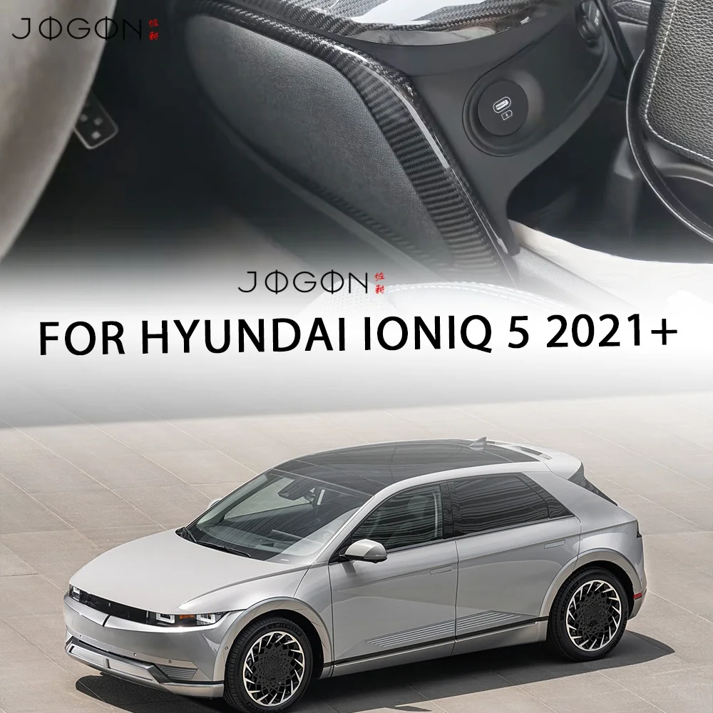 

JOGON Car Center Central Front USB Port Interface Panel Interior Accessories Compatible with Hyundai Ioniq 5 N 2023 2024 2025