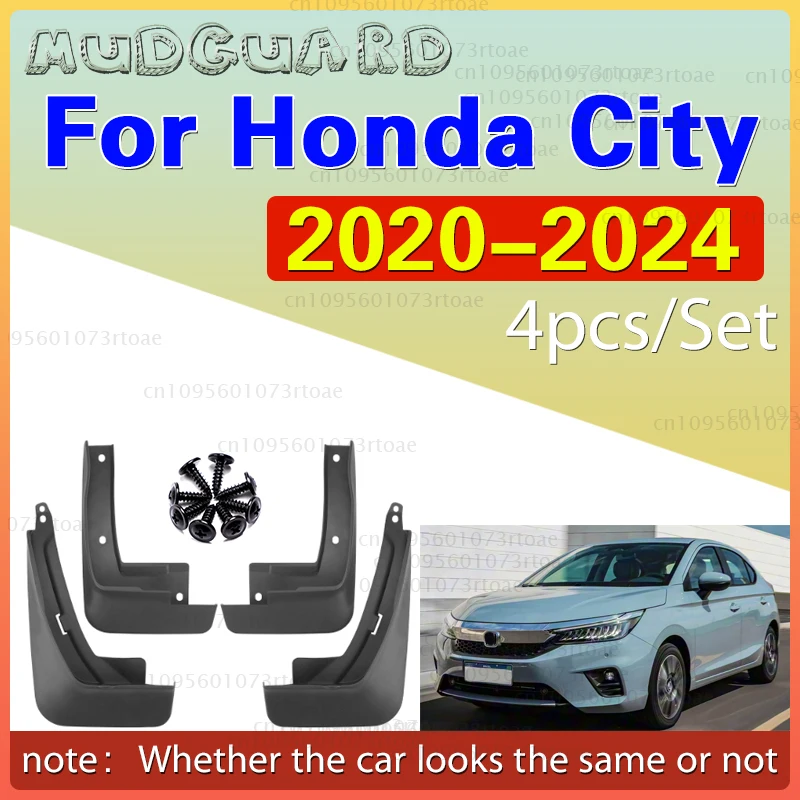 

Mud Flaps for Honda City GN2 GN3 GN5 2020 - 2024 2021 2022 2023 Car Accessorie Mudguards Splash Guards Fender Flare Mudflaps