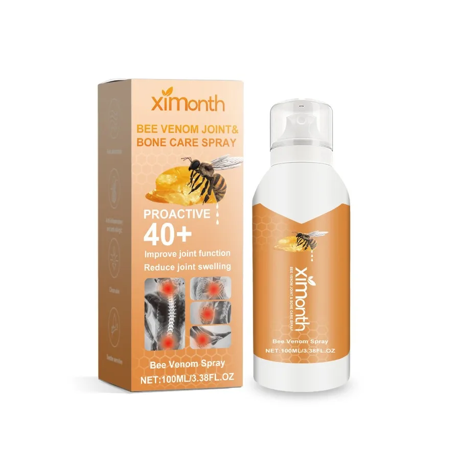 

Ximonth Bee Venom Joint Repair Spray Relieves Lumbar Knee Joint Pain Discomfort Physical Health Care