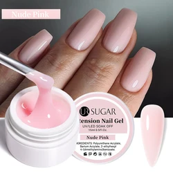 UR SUGAR 15ml Jelly Extension Nail Gel Polish UV Construction Gel Pink White Clear Soak Off Nail Art Gel Varnish Manicure