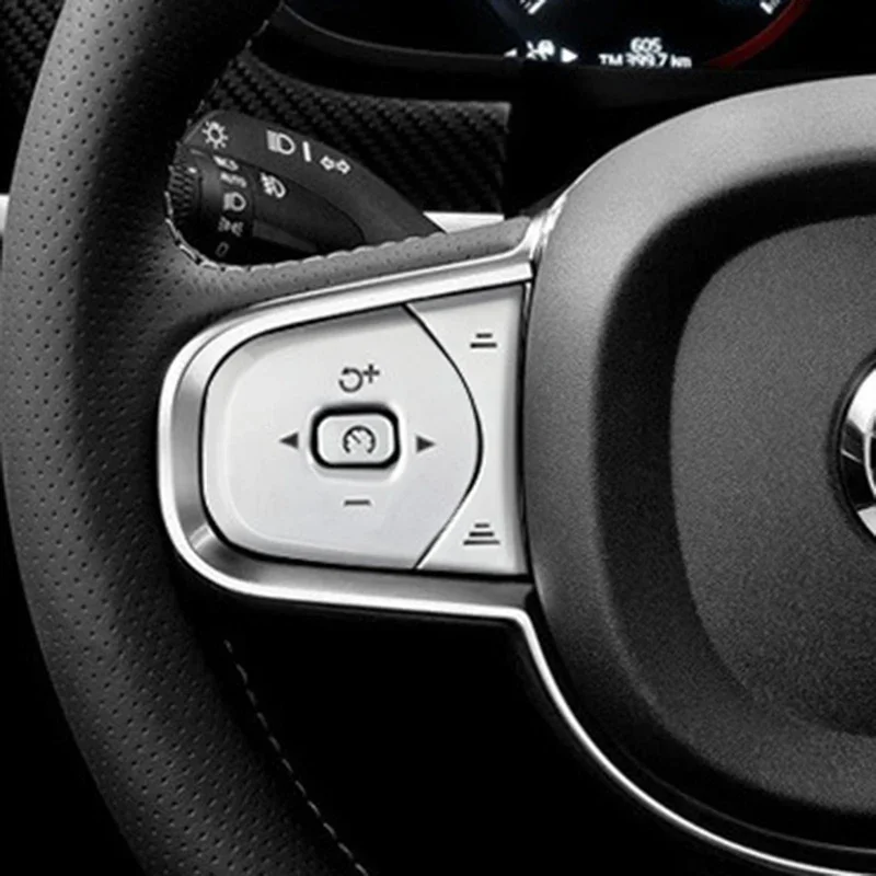 Steering Wheel Button Stickers for Volvo XC60 XC90 S90 S60 V60 Steering Wheel Trim Cover Stickers Auto Interior Decor Parts - Image 5