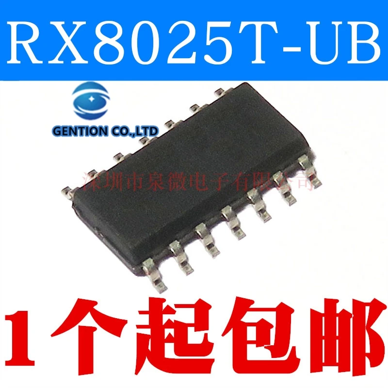 

10 шт. R8025 RX-8025 RX8025T RX8025T-UB SOP-14 чип часов реального времени в наличии 100% новый и оригинальный