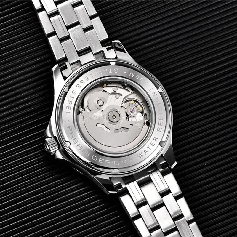 PAGANI DESIGN 2023 New Men\'s Watches Mechanical Wristwatch for men Automatic Japan NH35A Movt 20Bar Man\'s Watch Reloj hombre