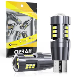Newest T15 W16W Led Canbus Error Free 2016 Chips 12V 24V LED Bulbs 1000LM For Car Reversing Light Brake Lamp Super Bright White