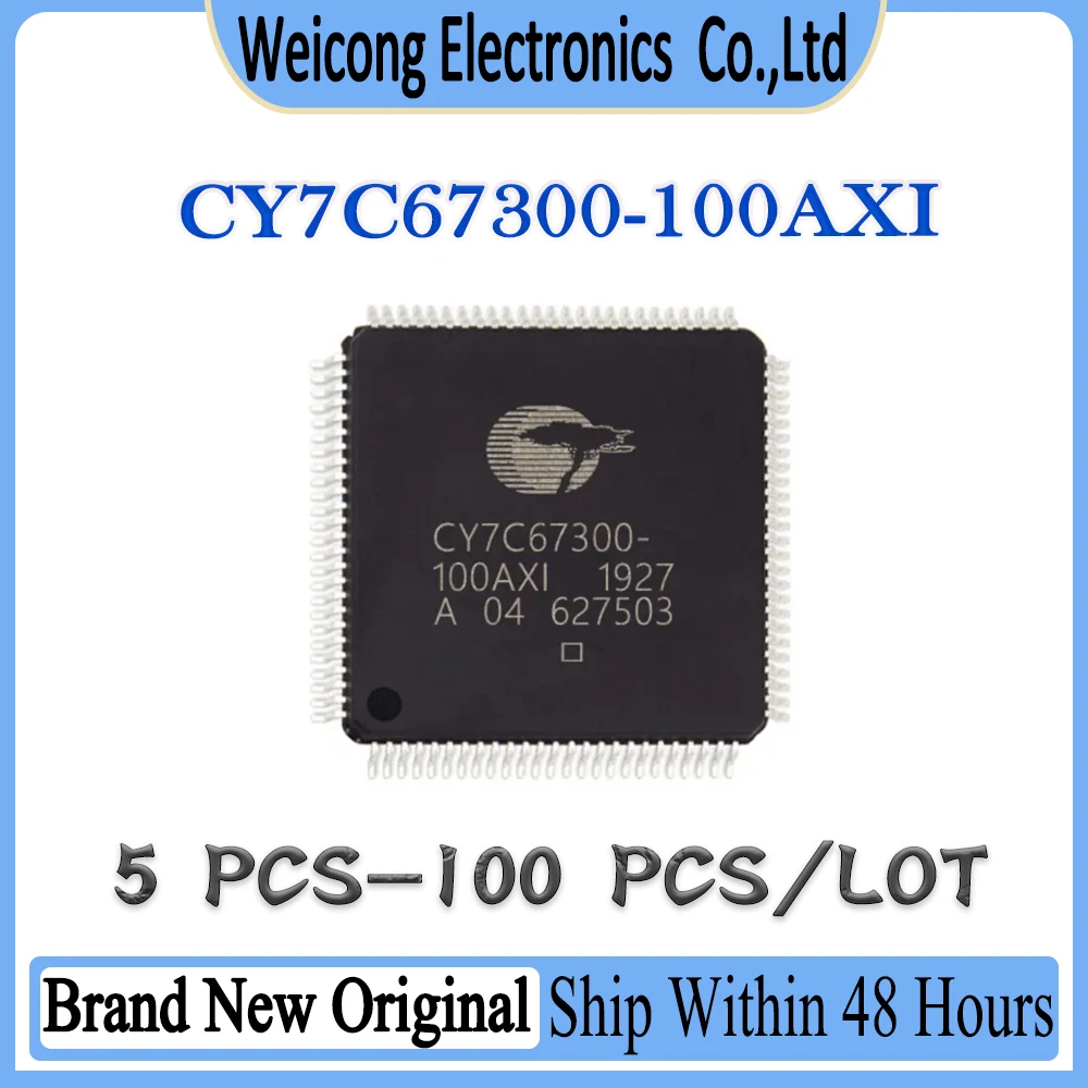 100% Brand New Original CY7C67300-100AXI CY7C67300-100A CY7C67300-100 CY7C67300 CY7C6730 CY7C673 CY7C67 CY7C IC Chip TQFP-100