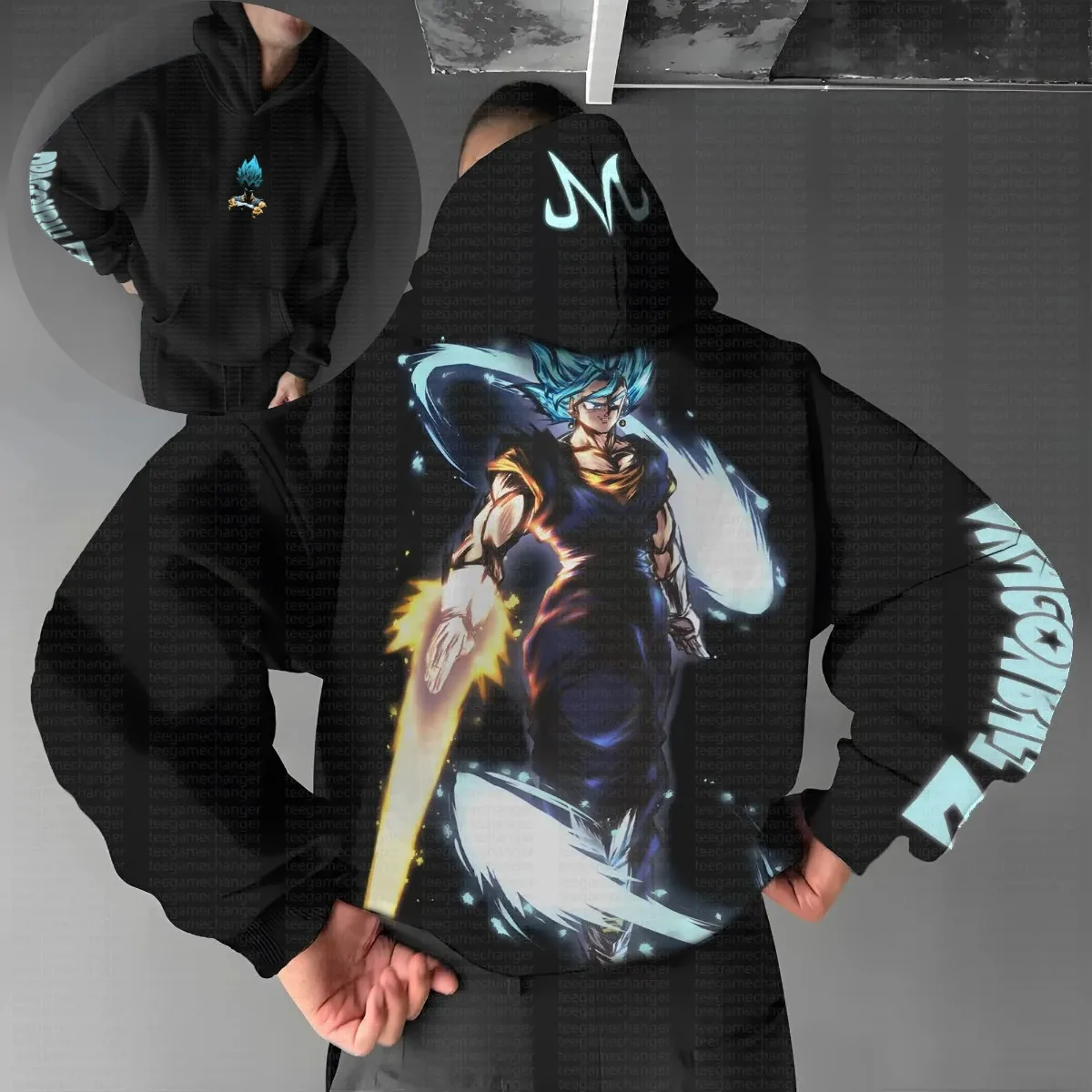 

Dragon Ball Z Goku 2025 New Hot Super Saiyan Broly Vegeta Anime Hoodie Men Streetwear Fashion Cartoon Print Sweatshirt Casual