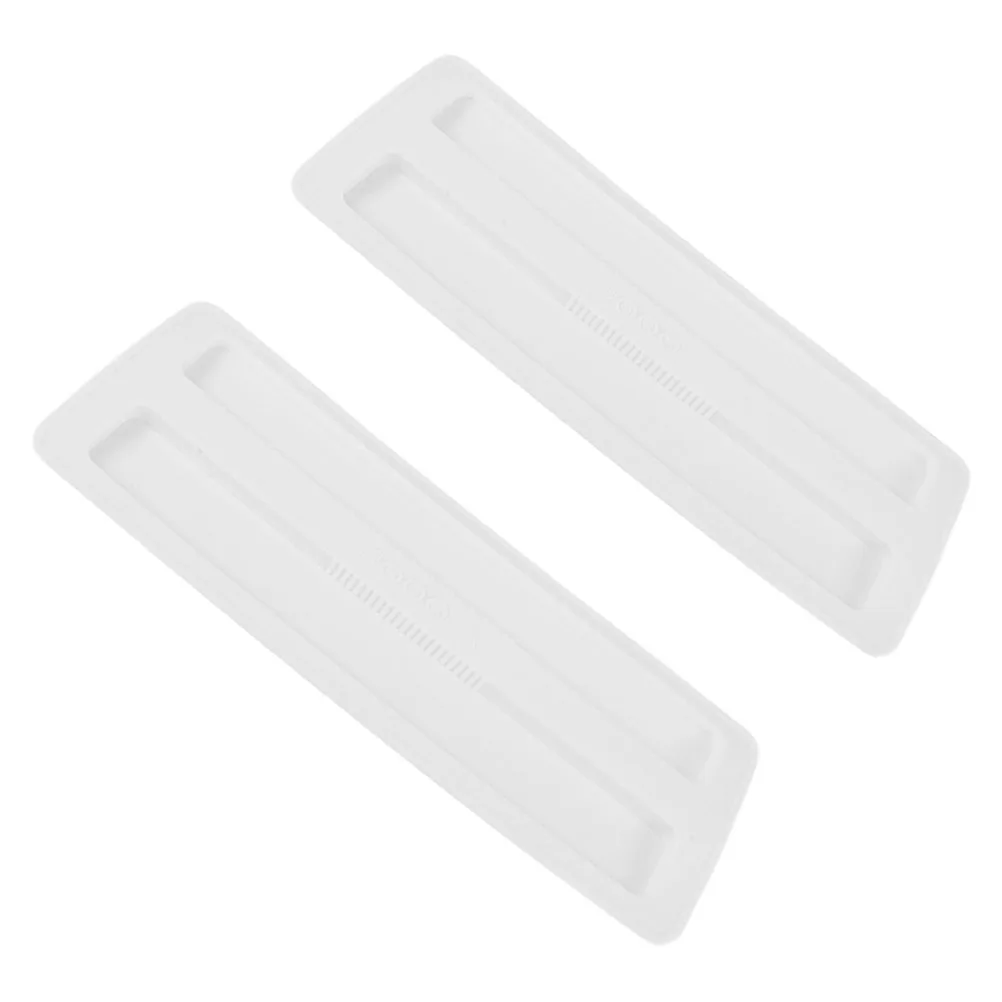 

2pcs 2 Slice Silicone Lid Black Bread Maker Top For Appliance Kitchen Use Toaster Dirt Cover Sandwich Machine Lid Silicone