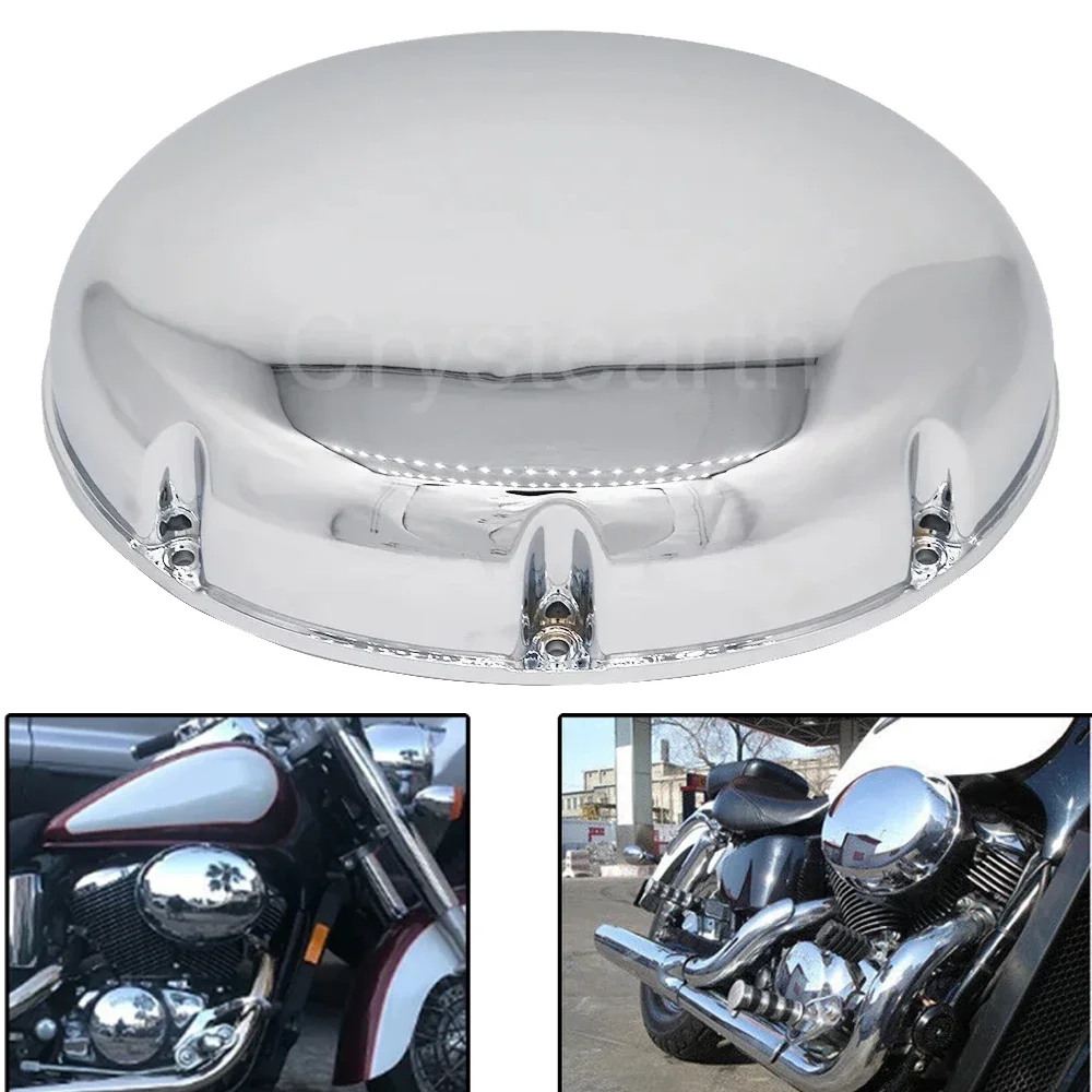 

Motorcycle Air Cleaner Filter Cover Chrome For Honda Shadow ACE 750 400 VT750 VT400 1997 1998 1999 2000 2001 2002 2003