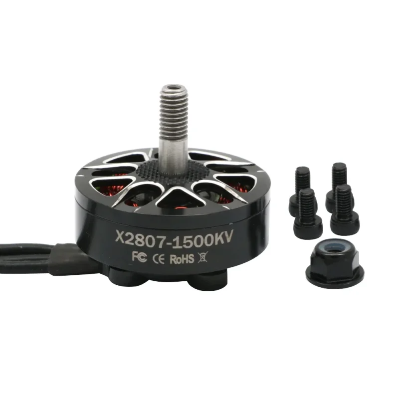 4 pçs quente x2807 2807 motor 1300kv 4S 1500kv 1700kv 6s motor sem escova para fpv freestyle 7 polegada de longo alcance lr7 drones peças diy