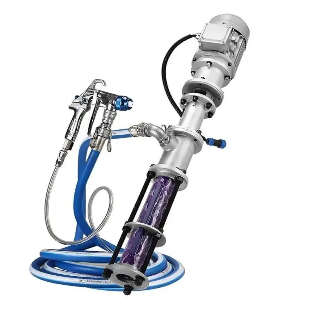 

cannon exterior wall real stone paint spraying machine gun shutdown putty anti-crack primer mortar waterproof spraying machine