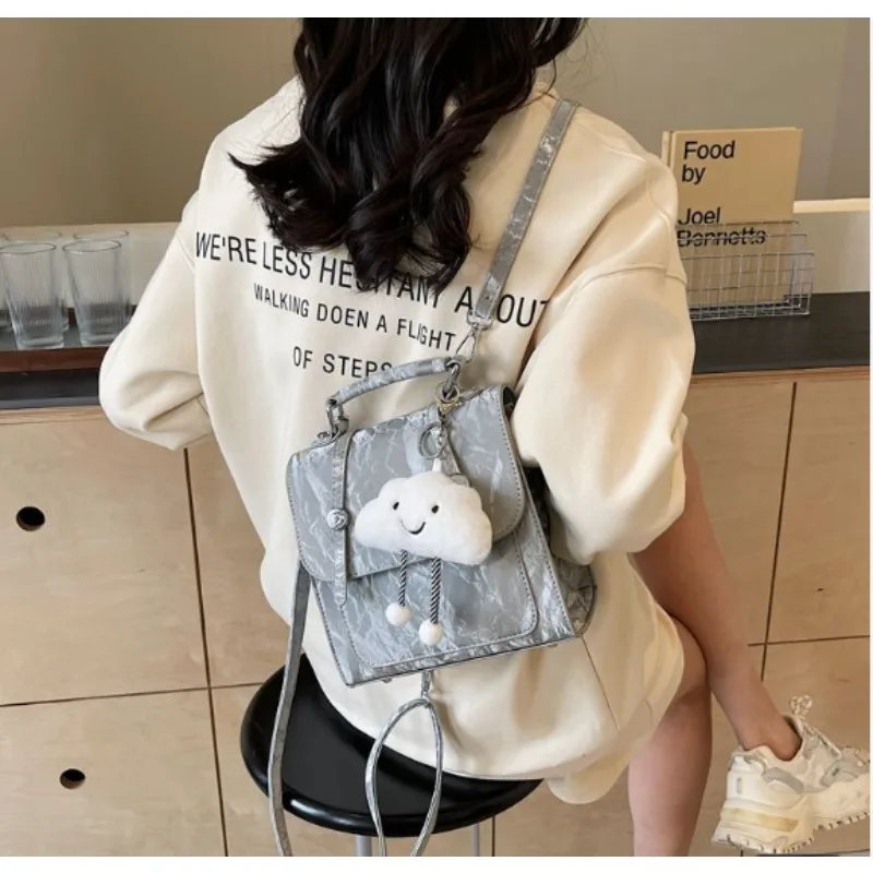 High-end Sense Niche Backpack Bag New Fashion Crossbody Bag Female Ins Style All Matching Shoulder Bag High Appearance Level view 5