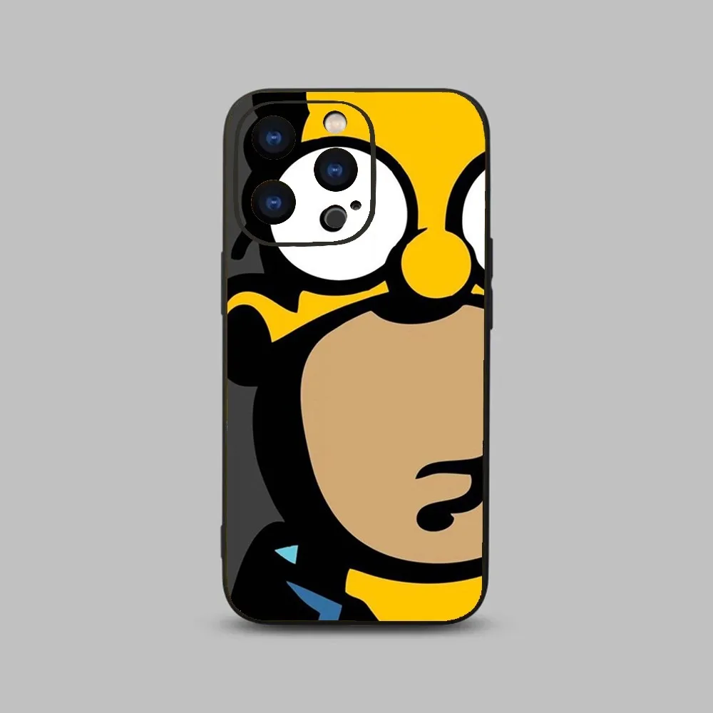 Etui na telefon S-Simpsons do Iphone 15 11 13 14 Pro Max 7 8 Plus X Xr Xs Max Se2020 12 mini Cover Case