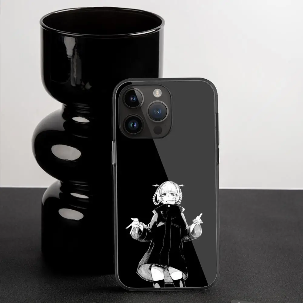 C_call of the N_night Phone Case For iPhone 15 Pro Max14 13 12 Mini 11 XR XS 8 7 Plus Black Art Glass Cases