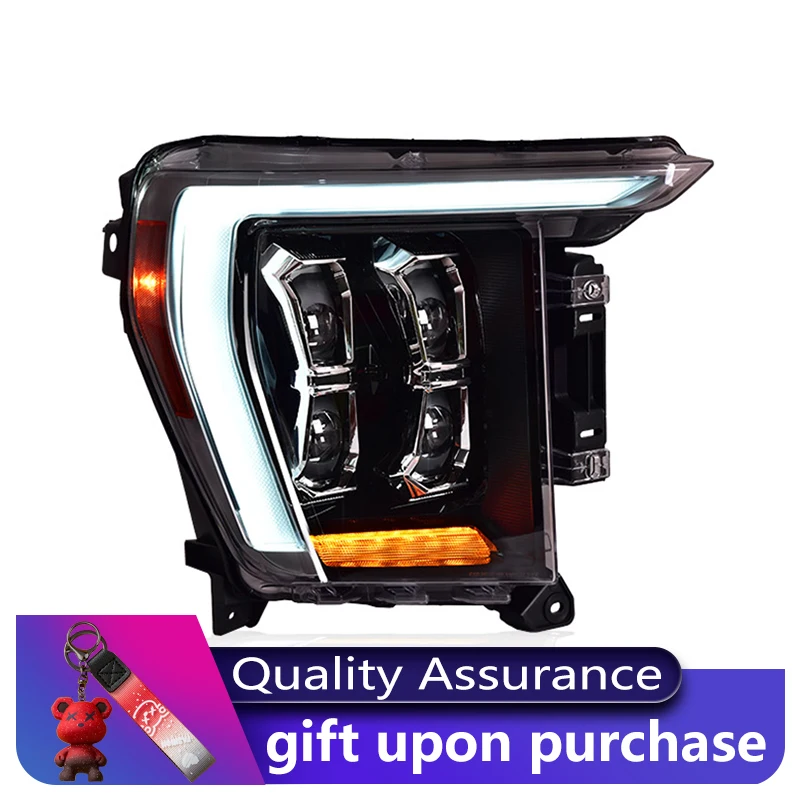 

2 шт. фары для Ford Raptor F150 F-150 2021-2023, передняя лампа, модифицированная DRL фара, светодиодный объектив проектора, инструмент, автомобильные детали, аксессуары