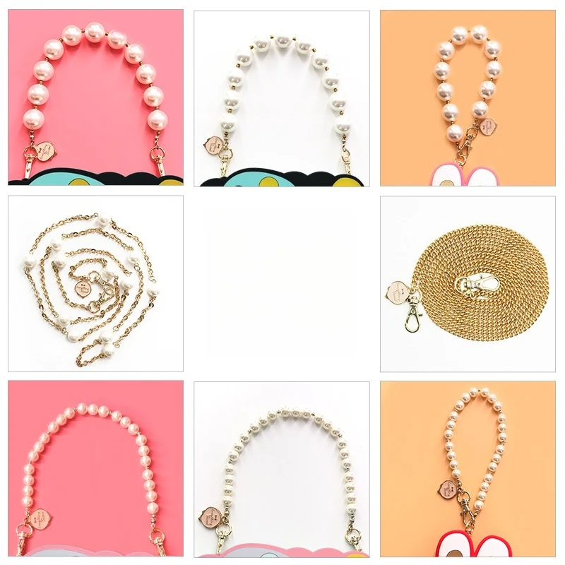 

Everything Sweet Phone Case, Bag Accessories Metal Pearl Silicone Slender Chain short URL