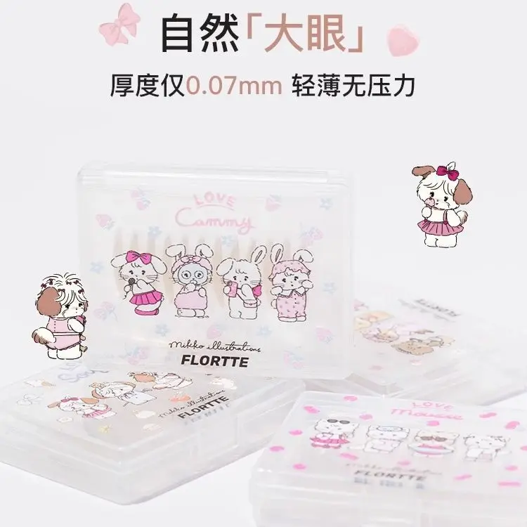 FLORTTE/ Floria MIKKO joint double eyelid stickers mesh skin color natural double eyelid stickers