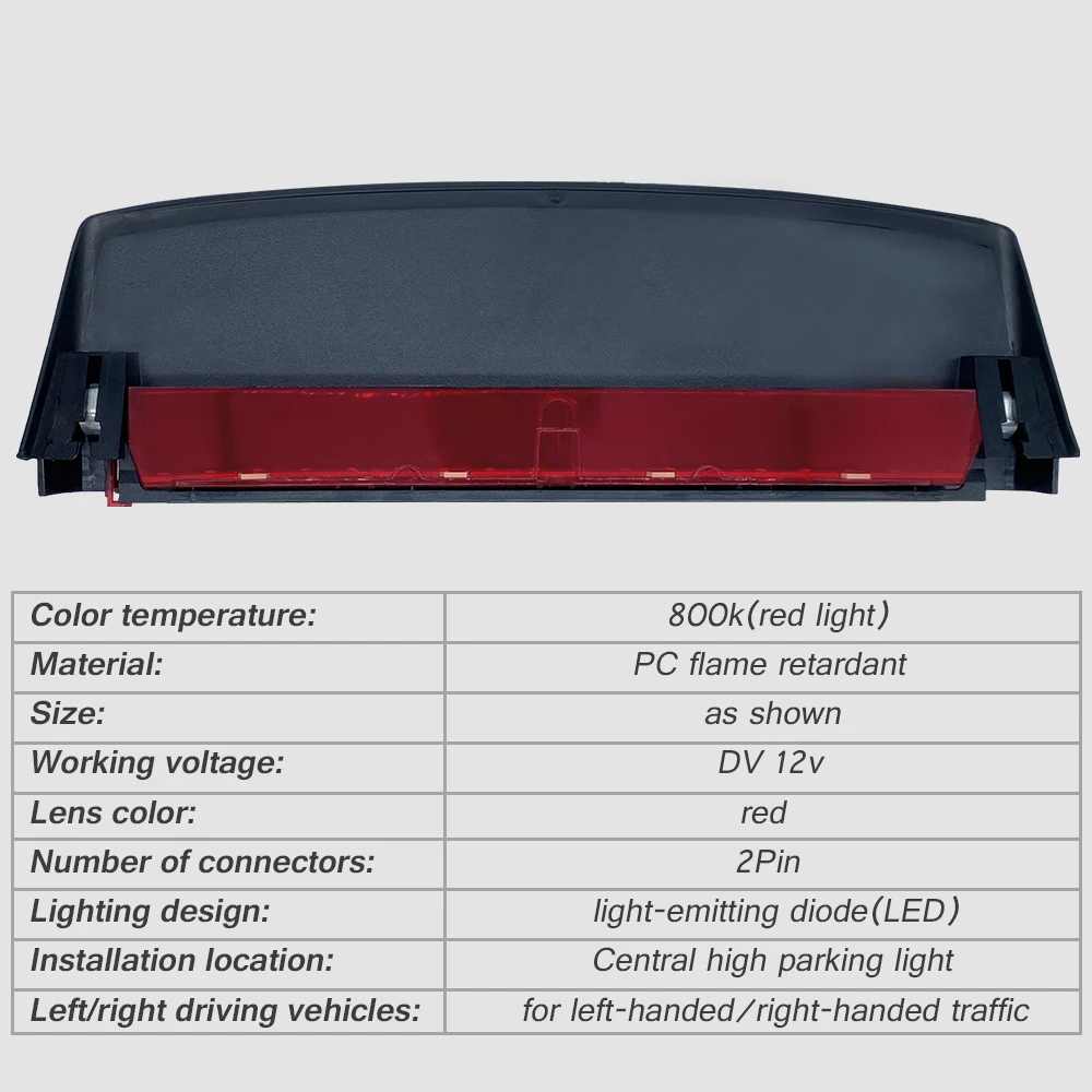 Luz de freno trasera para Audi a4 b8, luz de freno Led Central, accesorios de ajuste para Audi A4 A4L B8 2009-2016, lámpara de parada alta