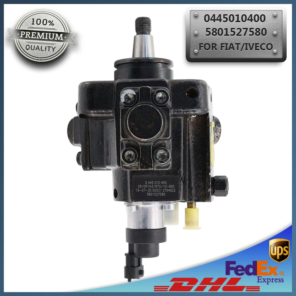 

High-Quality Diesel Common Rail Fuel Pumps 0445010400 5801527580 K5801527580 Are Suitable for FIAT and IVECO.