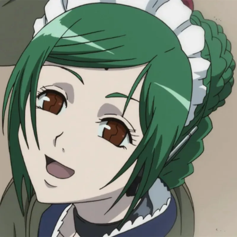 

DY20Gintama Silver Soul Tama Косплей Синтетические волосы Средней длины Зеленый парик25