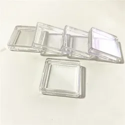 10Pieces High Quality Plastic Containers Square Case For Token Board Game Holder Protector Boxes