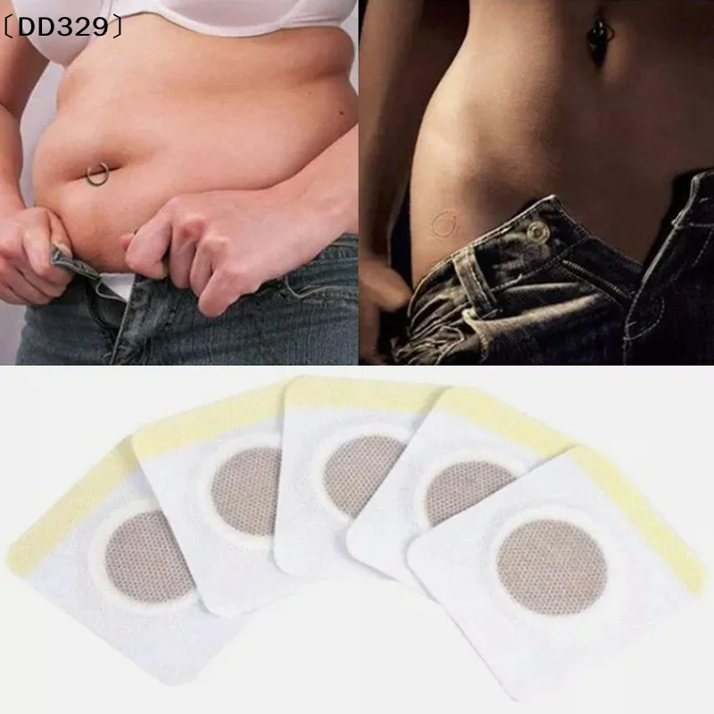 40PCS Body Shaping Patches Fast Burning Fat Lymphatic Improve Stomach Belly Slimming Stickers For  Reduce Swelling〔DD329〕