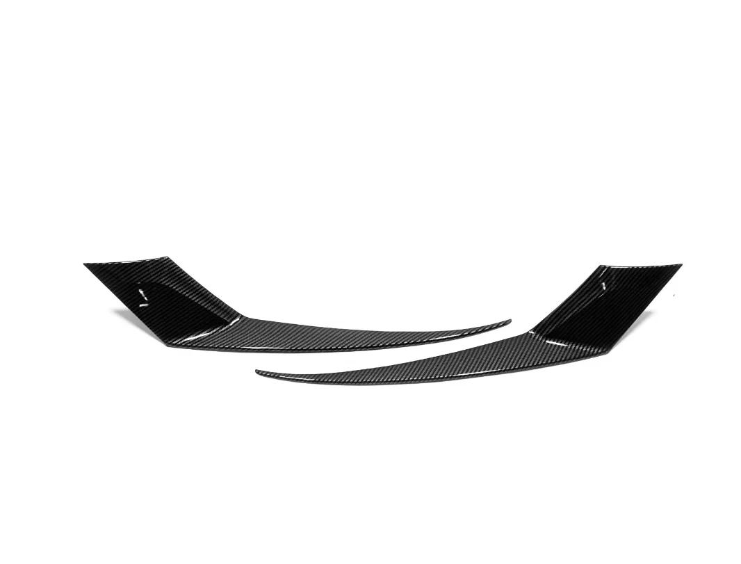 

Suitable for Honda accord 2023 ABS stripe headlight eyebrow Without stripes headlight eyebrow Parts carbon fibre silvery black