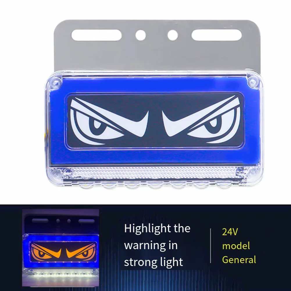 

1 Pc Eye Side Marker Lights Super Bright 24V Waterproof LED Truck Eye Side Marker Lights Car Truck Parts Lighting Lamps