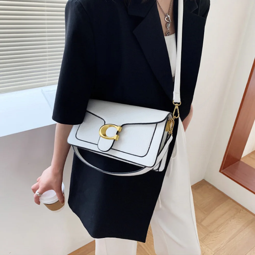 2026 new style high-end fashionable caviar small square bag double strap fashionable women's underarm messenger bag - view 2