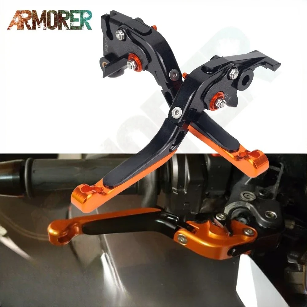 

Motorcycle Accessories 2019 2020 2021 2022 Folding Extendable Brake Clutch Levers For 790 ADV R 790ADV R 790 ADVENTURE R