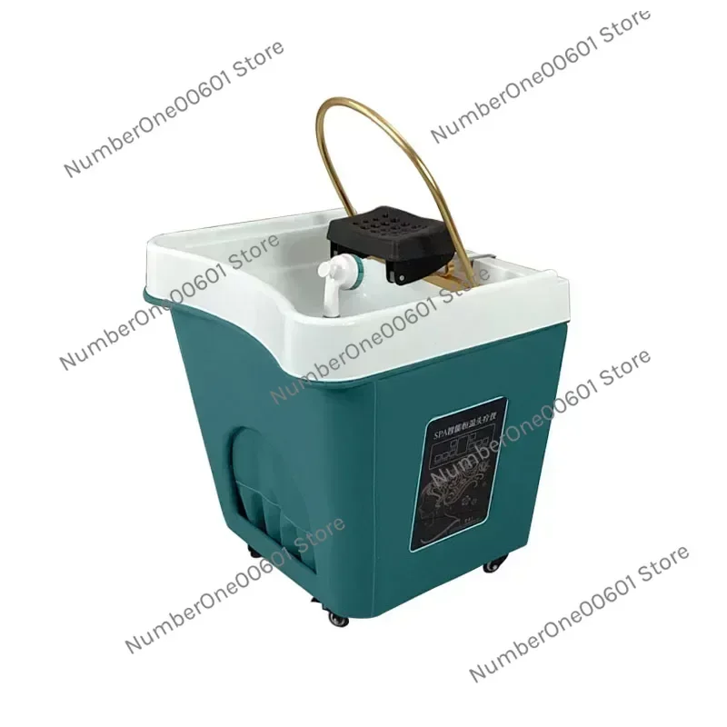 Mobile Shampoo Basin Beauty Salon Ear Cleaning Hair Care Center Health Water Circulation Head Treatment Fumigation Spa Machine