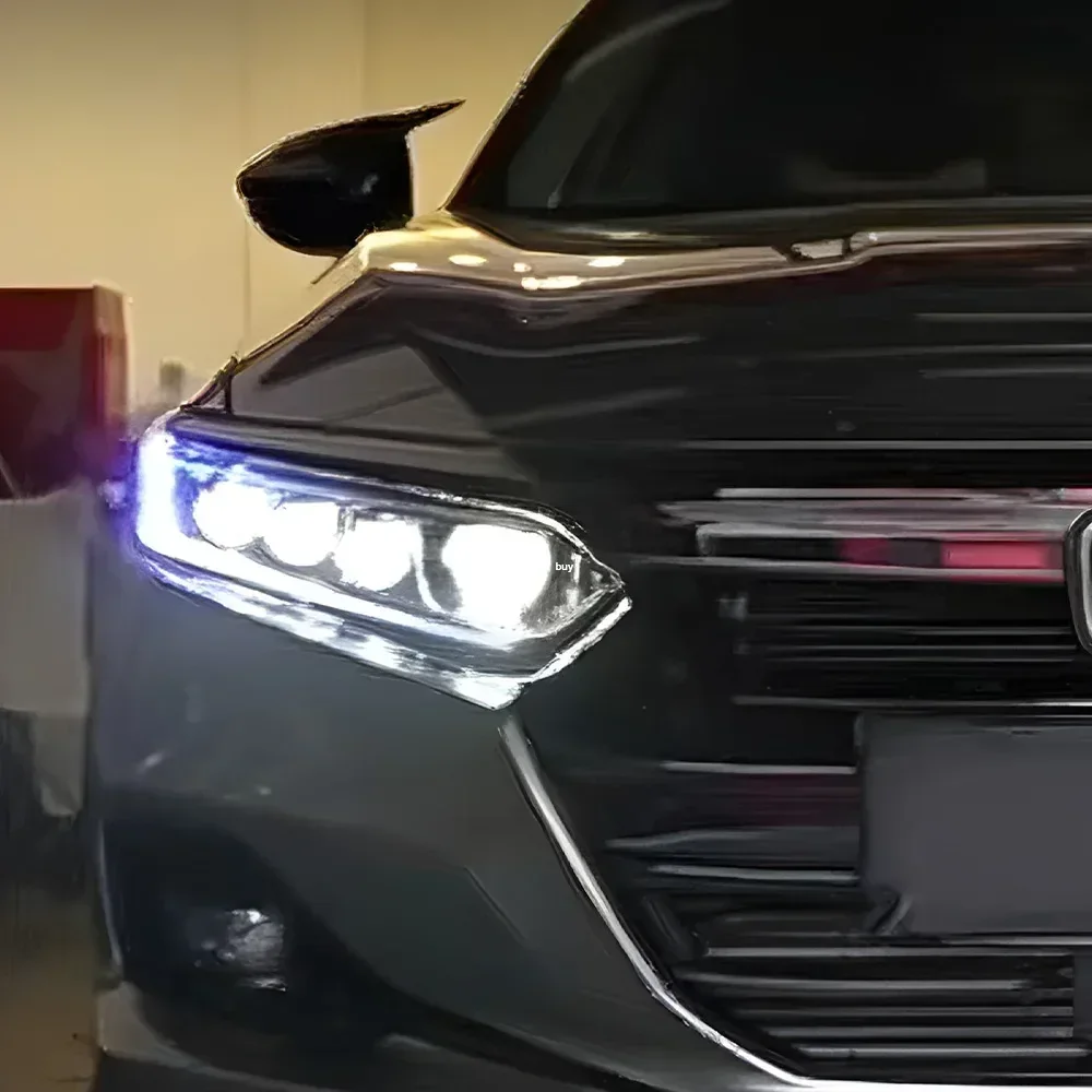 Car Front Lamps For Honda Accord 10.5th 2018-2020 LED Auto Headlights Assembly Upgrade Dynamic 4 Projector Lens Accessories - Image 5