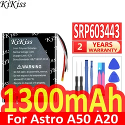 1300mAh KiKiss Powerful Battery SRP603443 For Astro A20 A50