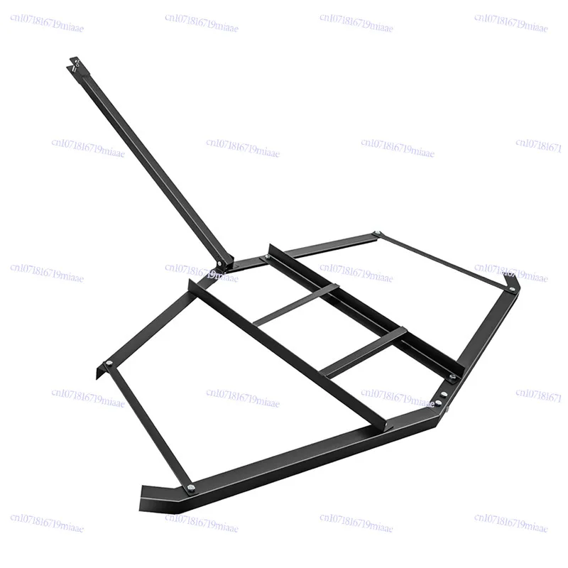 Trailer leveling rake Driveway tractor rake Heavy duty steel ATV UTV Garden lawn level rake