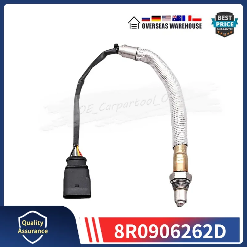 8R0906262D 234-5163 Oxygen O2 Sensor For Audi A4 Quattro Q5 Q7 2.0L Volkswagen Beetle Jetta Passat 1.8L 079906262AB 06K906262G