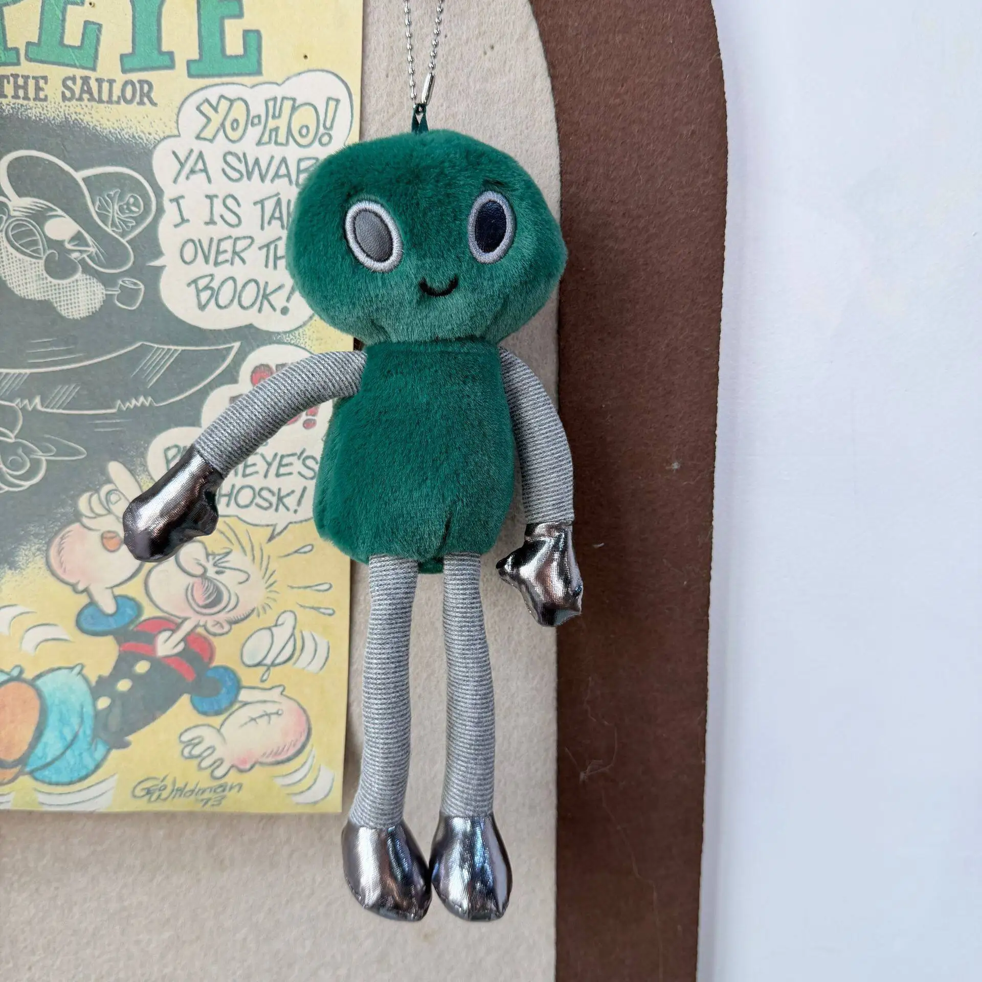 

Spoof Internet Celebrity Creative Astronaut Series Alien Bag Charms Plush Toys Funny Gifts And Keyrings