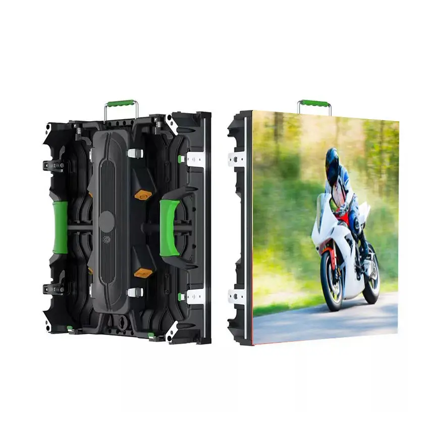 

High Refresh 3840hz Led Display Screen Panels For Outdoor Waterproof P3.91 500x500mm Cabinet TV Video Wall