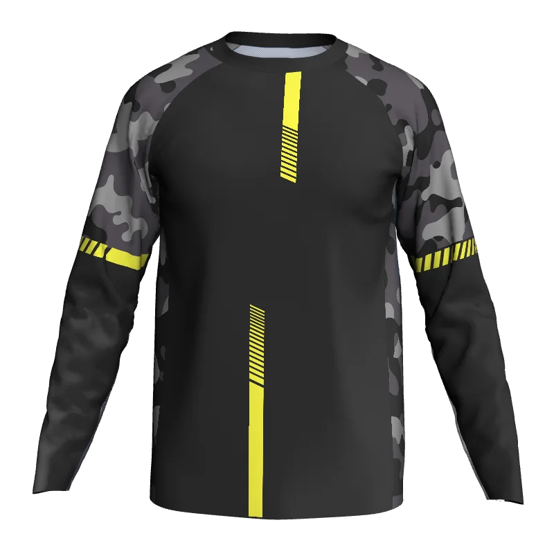 

Men Pro Motocross Downhill Camping Fishing Shirt Clothing Road Black Jersey Bike Cycling MTB Wear Sport Lycra Shirt Out Top