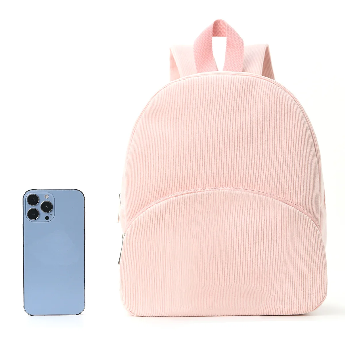 Cross-border new product corduroy backpack student casual cartoon schoolbag large capacity high value cute backpack