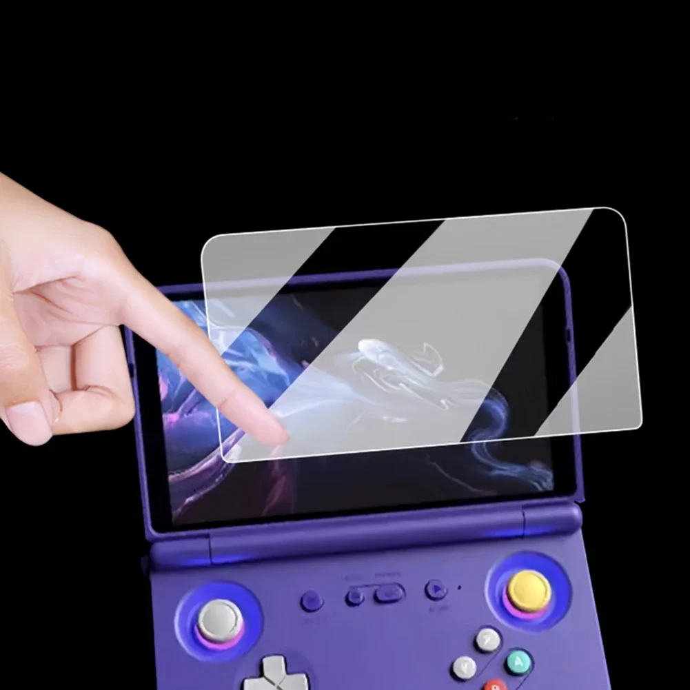 2PCS Screen Protector Films For Retroid Pocket Flip 2 Handheld Game Console Anti-Glare HD Soft Film Anti-Scratch HD Clear Film