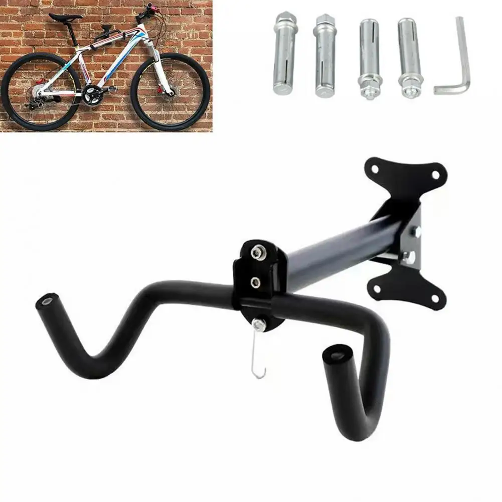 Space-saving Universal Bike Storage Rack, Wall Mount Bike Hook For Creating Tidy Storage Solution In Small Apartments Or Garages