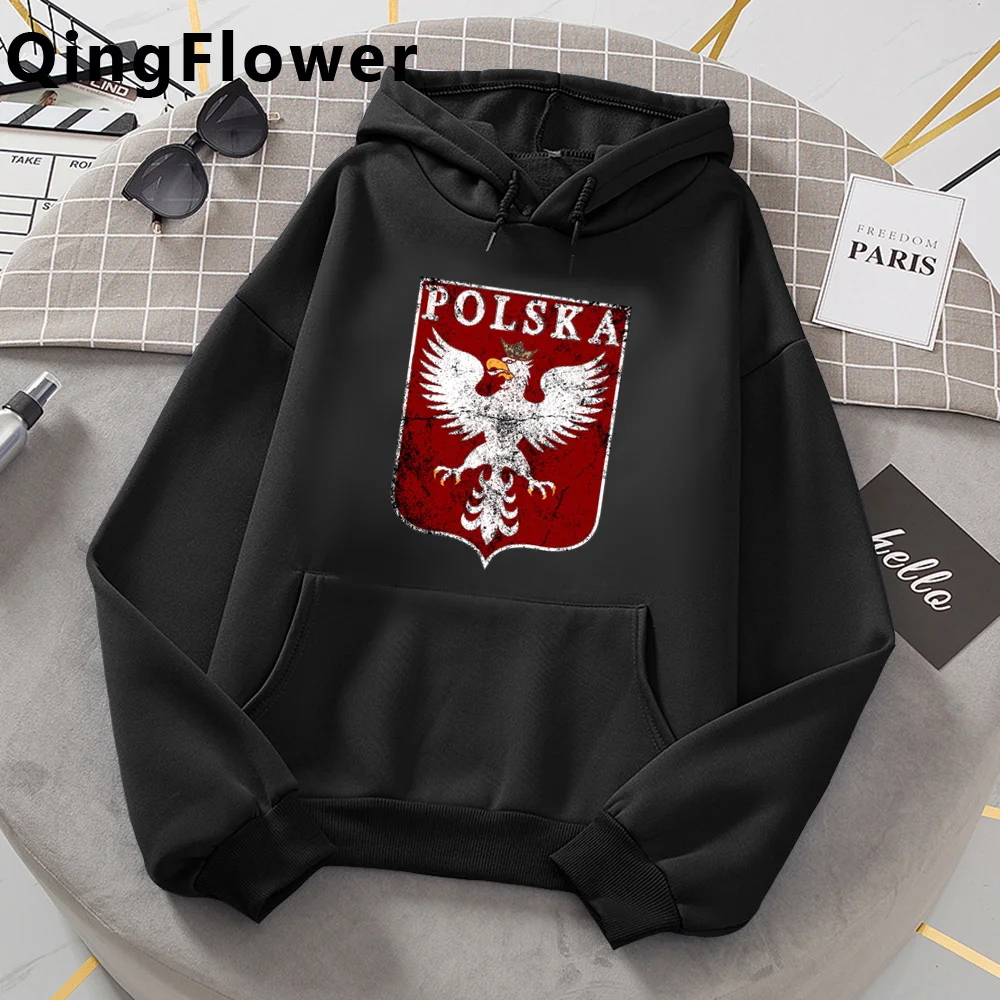 Poland hoodies men 90s anime sweatshirts hoddies men 90s Hooded Shirt