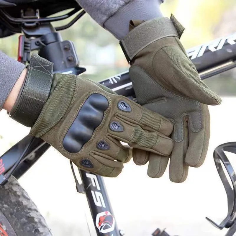 Hard-shell Anti-slip Wear-resistant Joint Protection Warm Cut-resistant Gloves