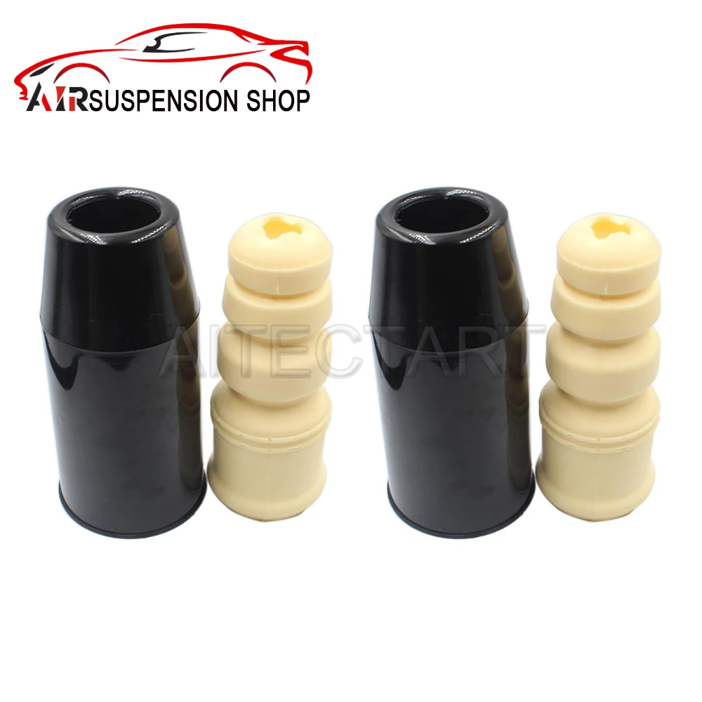 2 Pair Rear Shock Dust Cover Boots With Shock Stop Buffer for Audi Q5 8RB 2008-2016 8K0512131 8K0512131D 8K0512137A Brand New