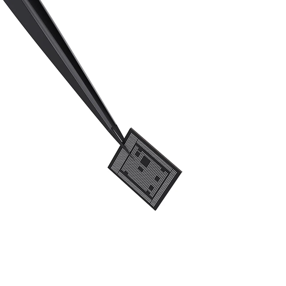 Qianli iNeezy-Pinzas de Gringding manuales pulidas a mano, pinzas no magnéticas de acero inoxidable para reparación de teléfonos