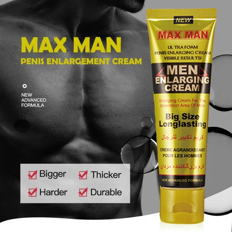 TITAN Penis Enlargement Cream Big Penis Strong Man Big Dick Penis Extender Erection Enhancer Gel Increase Growth Oil Sex Product