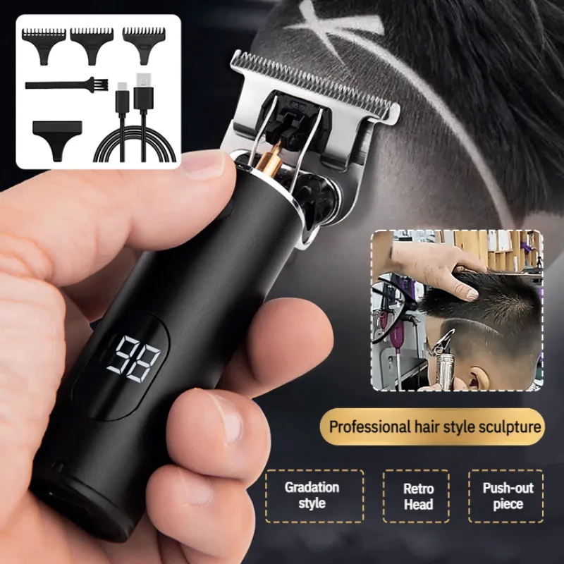 

Home bald hair cutter a multipurpose razor men's electric pusher home oil head push hair cutter